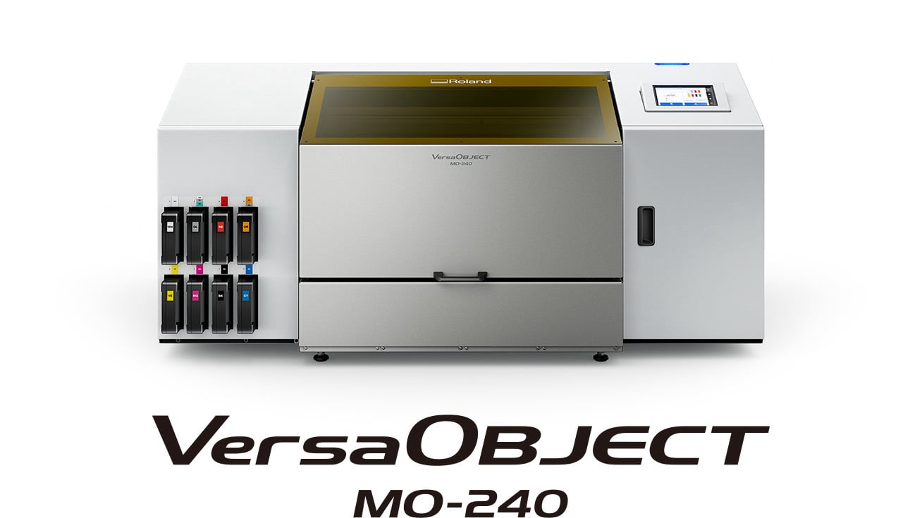 Roland VersaOBJECT MO-240 UV asztali síkágyas nyomtató