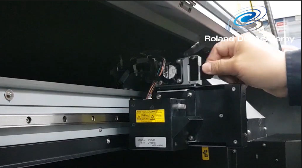 Roland UV nyomtató filter csere