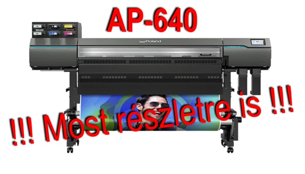 Roland AP-640 gyanta nyomtató